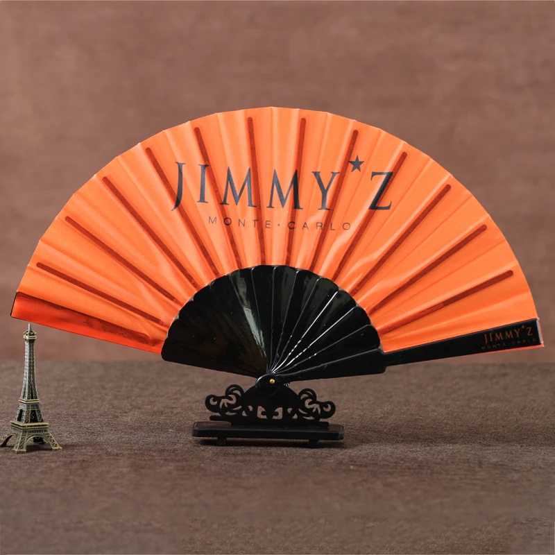 Customized Spanish fabric lace fan for gift