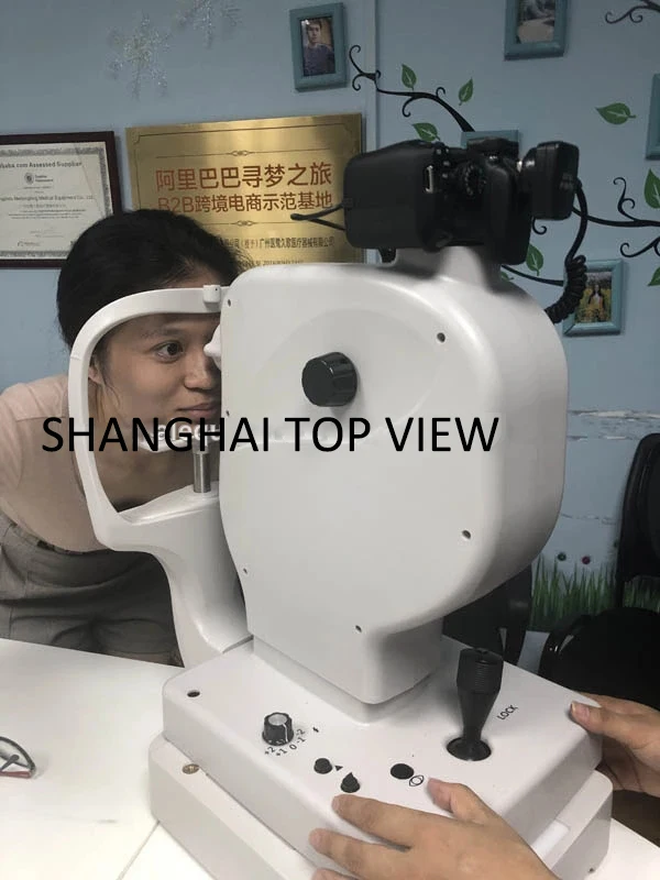 SK-650B cheapest ophthalmic equipments retina camera FFA digital eye test analysis machine auto fundus camera