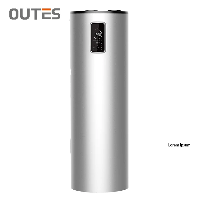 Outes  heat pump air to water all in one  heat pump hot water  200l with high efficiency heat pump