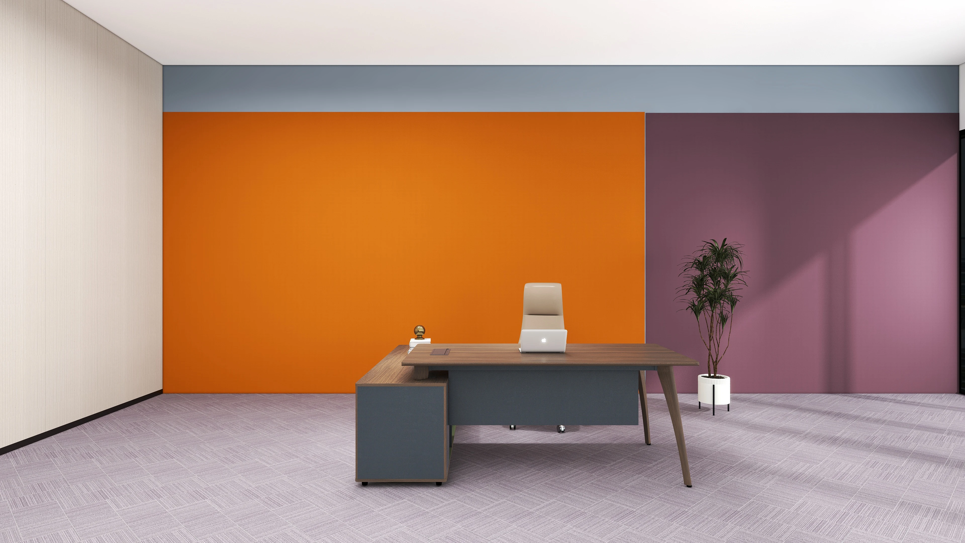 Office Furniture Modern  Boss Wooden Table Manager Desk Office CEO Desk Executive Office Desk