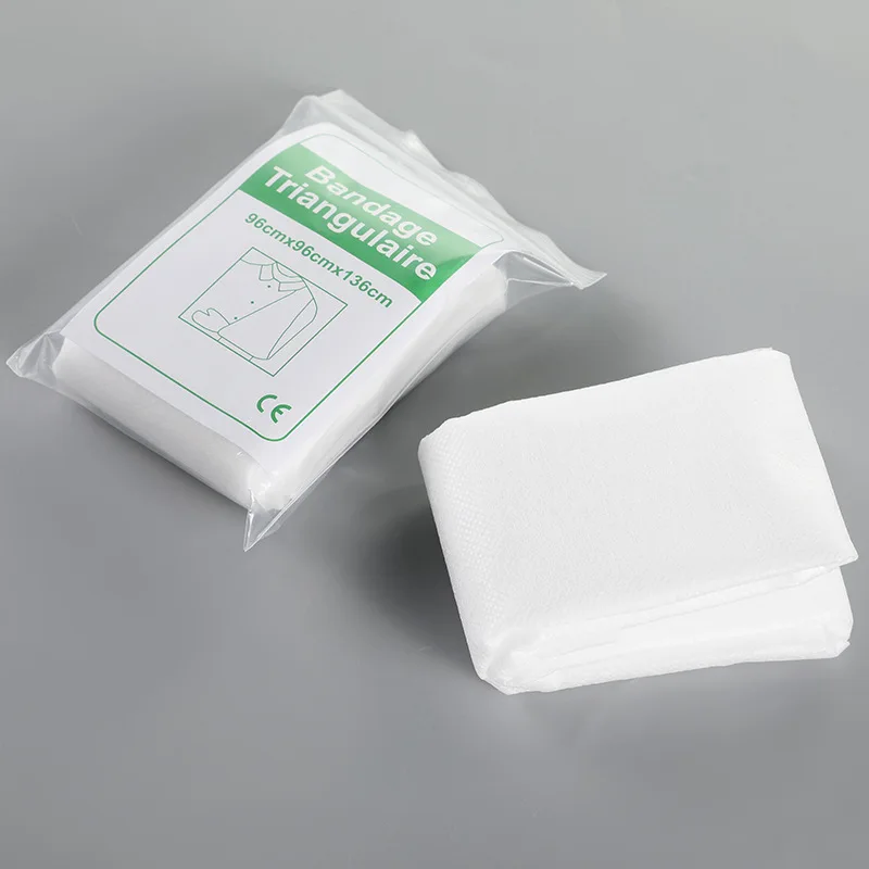 First Aid Supplies Triangular Splint Bandage Medical Triangular Bandage for Sprain and Broken Bones Support