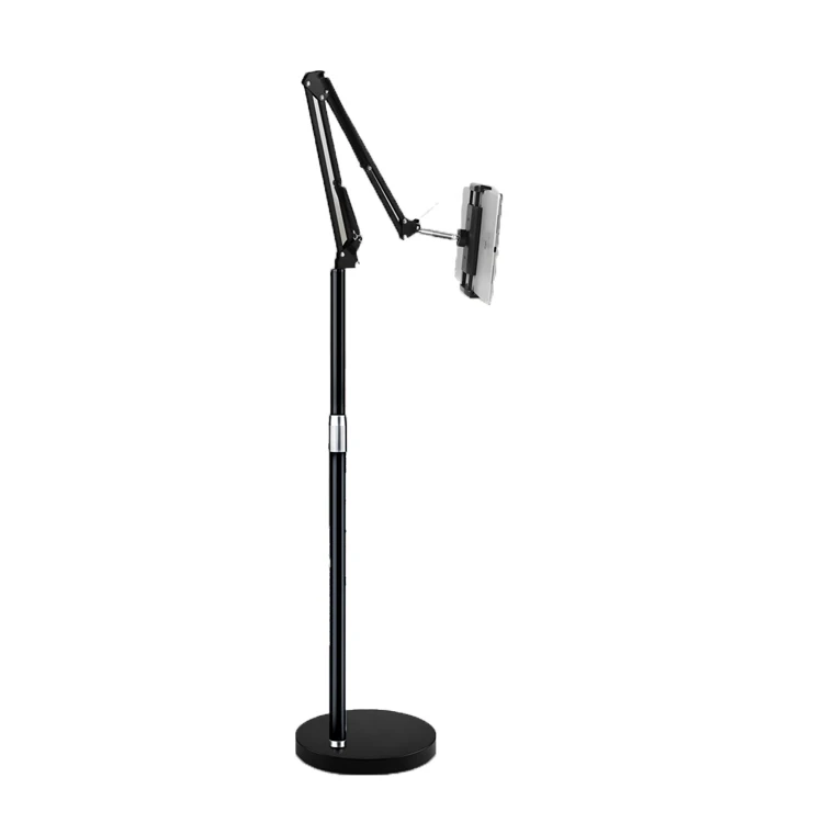 
Mobile phone sloucher tablet computer landing support frame bed on the head of a telescopic fixed universal frame straight 
