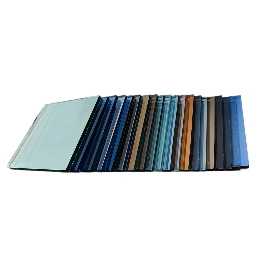 Tinted Customized Colored Building Laminated Customized size Tempered Glass Price