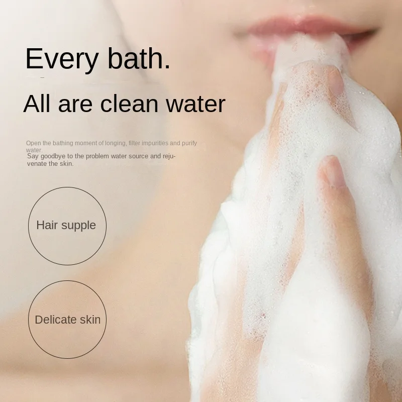 Bathroom Inline Water For Shower Filter Pp Cotton Filter Suitable for shower in bathroom and bathtub