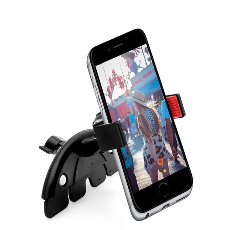 Amazon Hot Sale 360 Degree Rotation CD Slot Phone Mount Adjustable Car Phone Holder