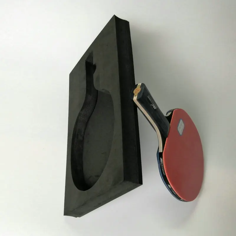 Custom tennis racket packaging foam padding,ping pong racket packaging