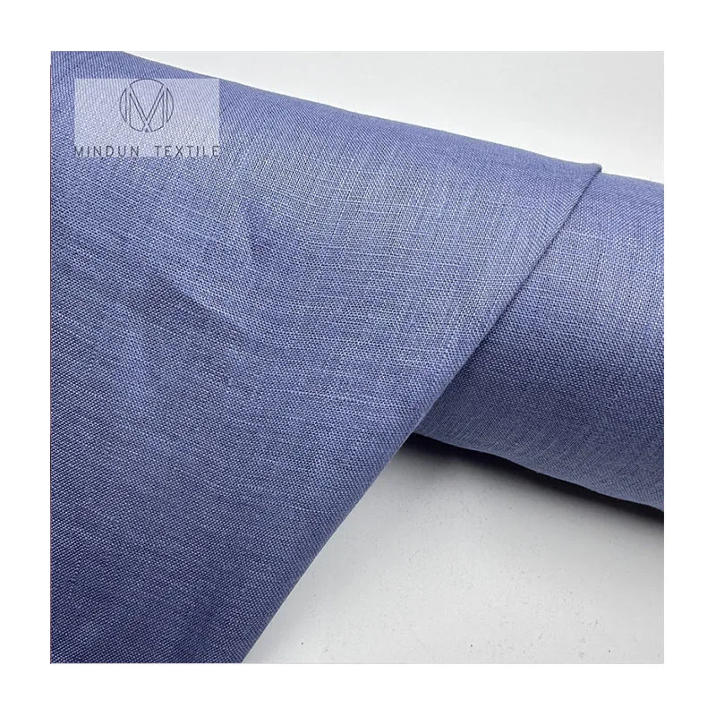 Mindun High Grade 100% Linen Fabric Soft PFD For Shirt And Dress 100% Linen Clothes