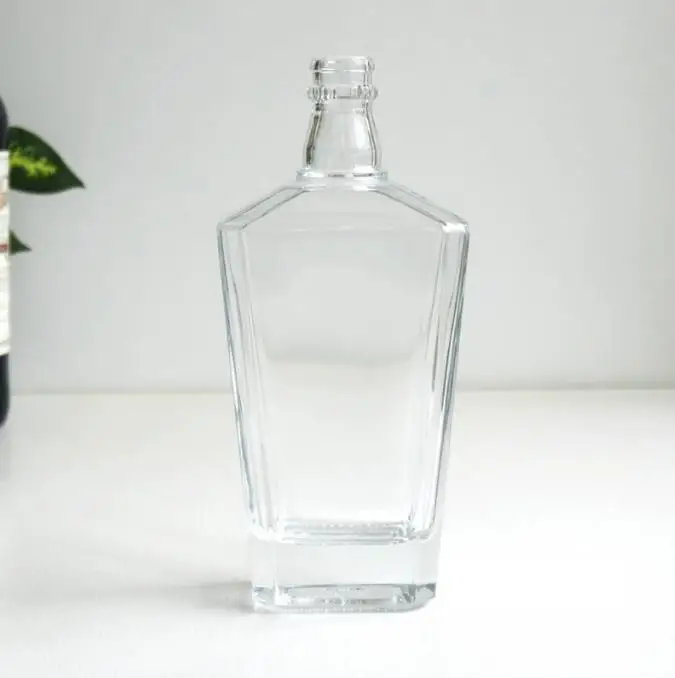 700 мл 750 супер кремня Botella De Vidrio Licor бренди стеклянная бутылка для виски