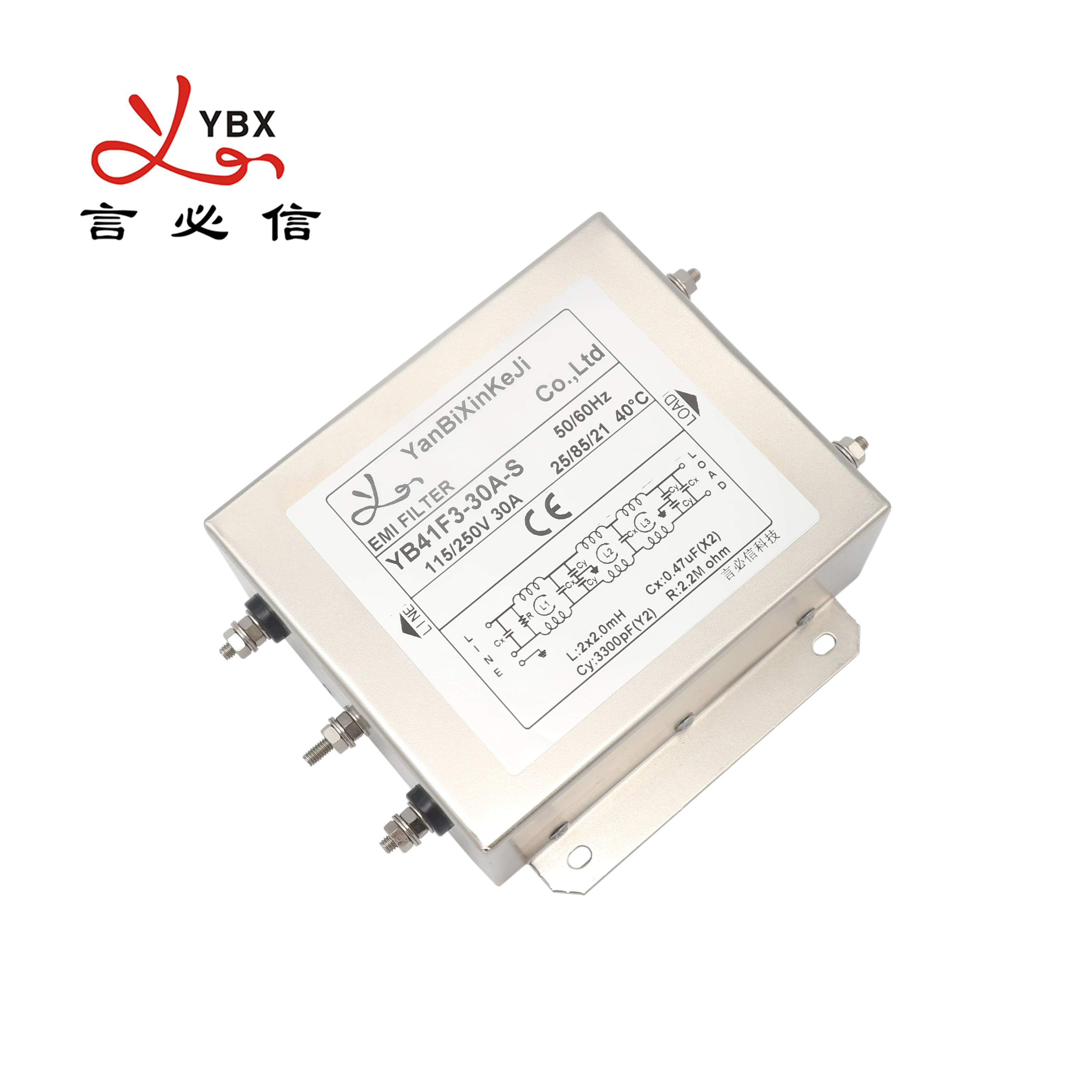 Новый Заводской дизайн высокопроизводительный трехфазный фильтр Пассивный Emi для фотогальванических