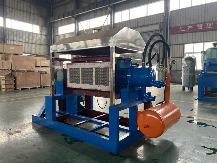 Automatic Paper Pulp Forming Egg Tray Machine Production Line with Plastic Mold