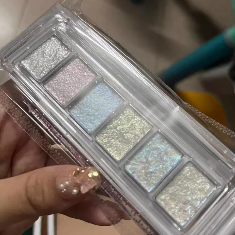 1Box Bling Mud Solid Nail Glitter Powder Super-Bright Fire Opal Crystal Chrome Rubbing Powder Aurora Shell Mirror Powder