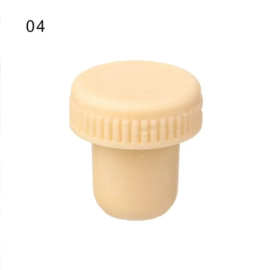 Manufacturers wholesale various caliber corks New Design Bartop Cap Synthetic Stopper Wooden Bar wine t- Corks