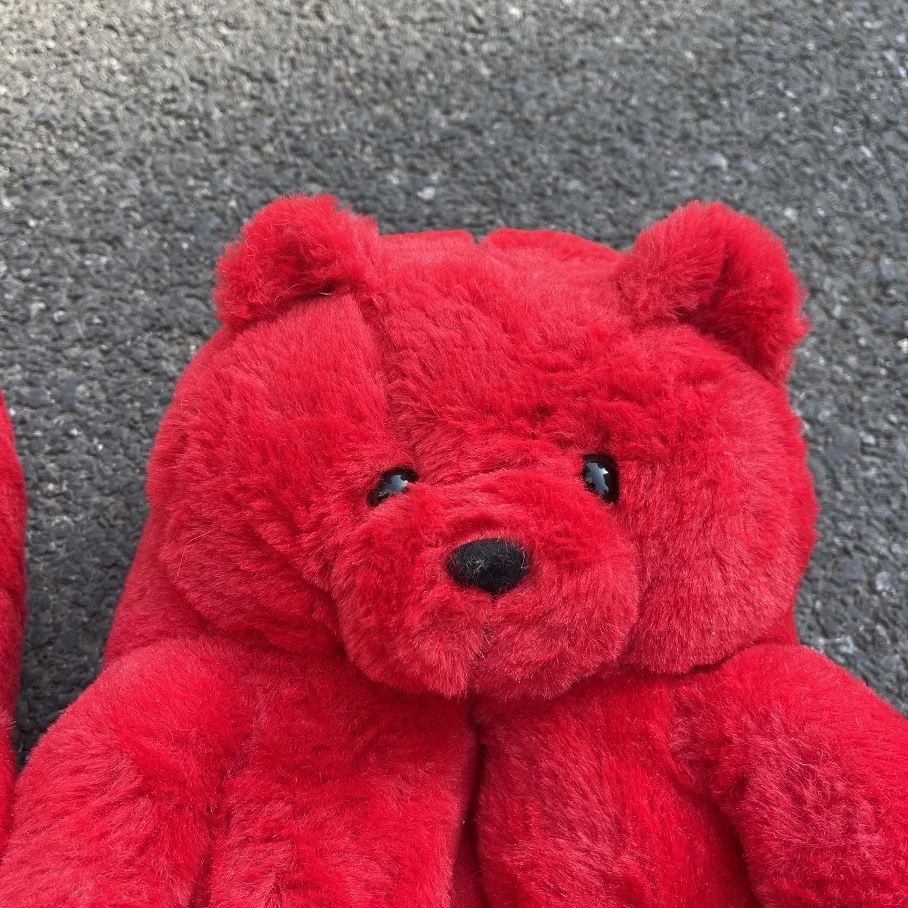 
Factory direct sales Teddy Bear Slippers new arrivals fuzzy house slippers 