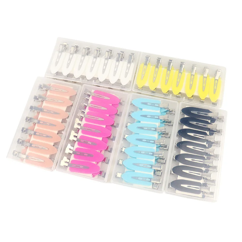 Fashion Women No Crease Beautiful Hair Clips Pins No Bend Curl Clip Accessories Clip for Hair