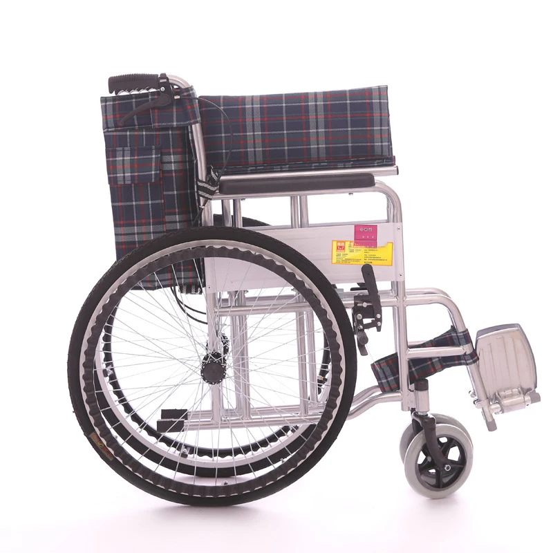 China manufacturer aluminum lightweight folding transport Manual wheelchairs for adults