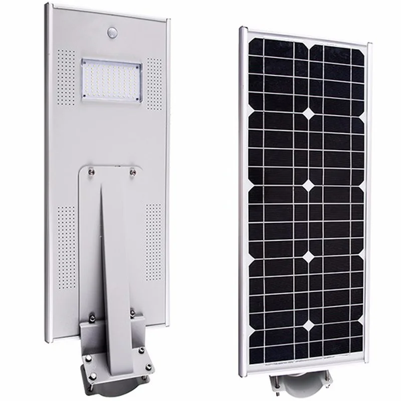 Stainless Steel No Wire Outdoor Car Parking Outside Led Solar Street Light
