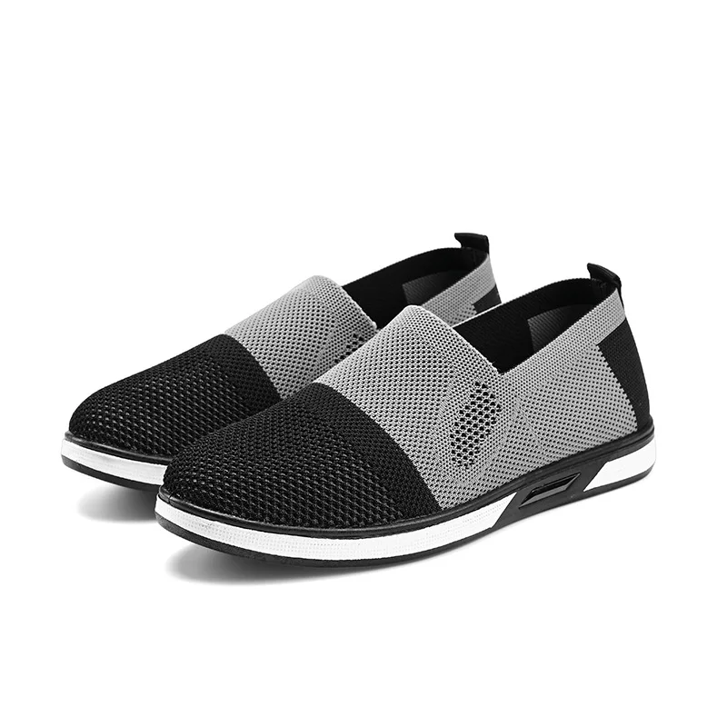 Classic Male Outdoor First Running Black and White Sport Fitness Casual Walk Shoes Man Mens Sneakers Walking Style Shoes for Men