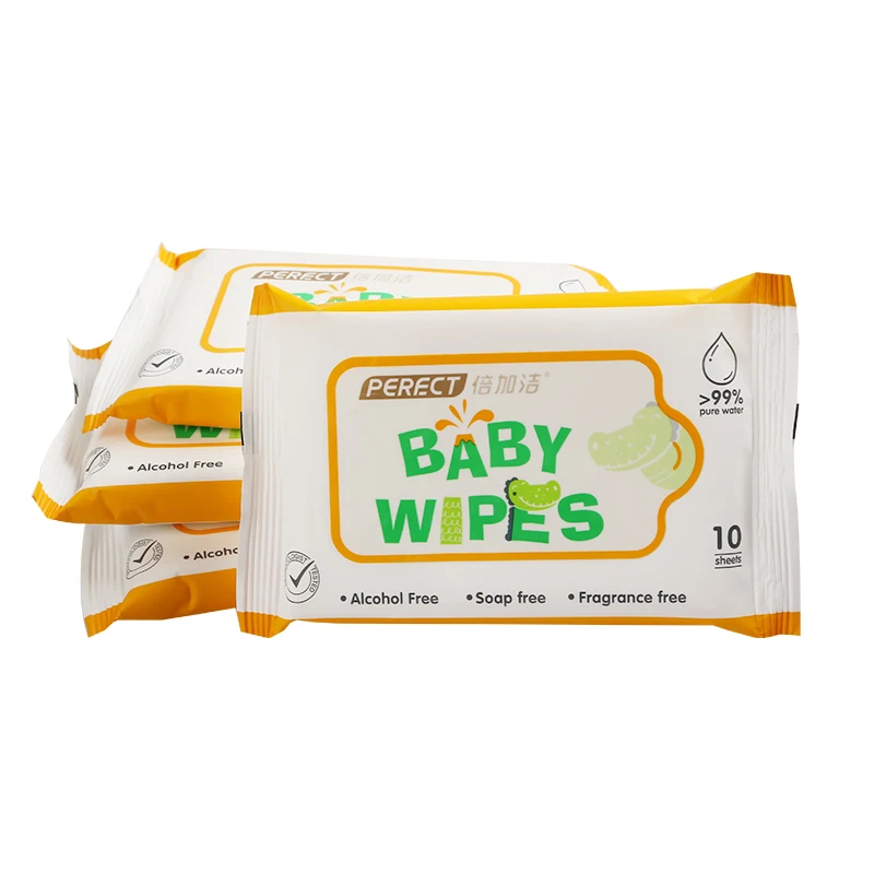 
PERFCT OEM Alcohol Free Baby Wipes Cleansing after using diaper comfortable wet wipes 