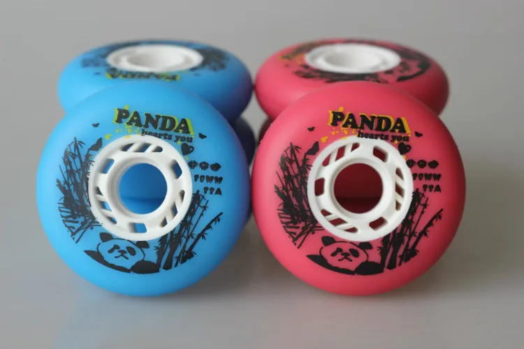 
Original Inline Roller Skate Slides Wheel Panda Print Skateboard Wheels 