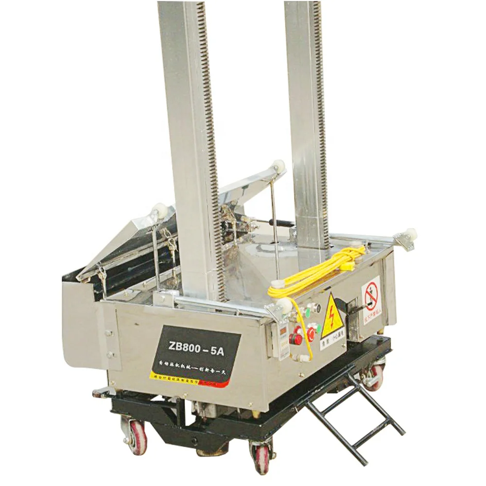 Новая технология, автоматическая машина для нанесения гипса на стену