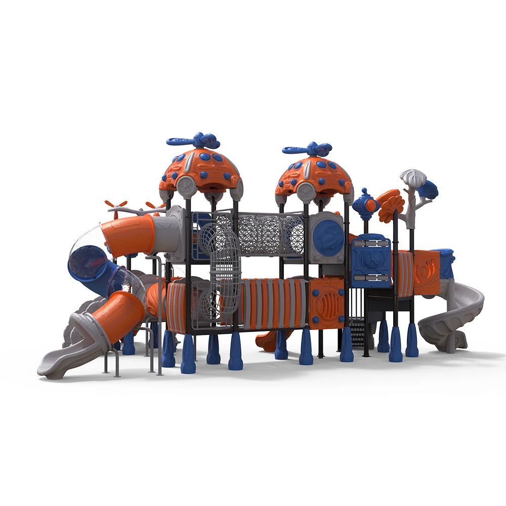 Hot sale outdoor kids playground baby  garden play yard  plastic slides