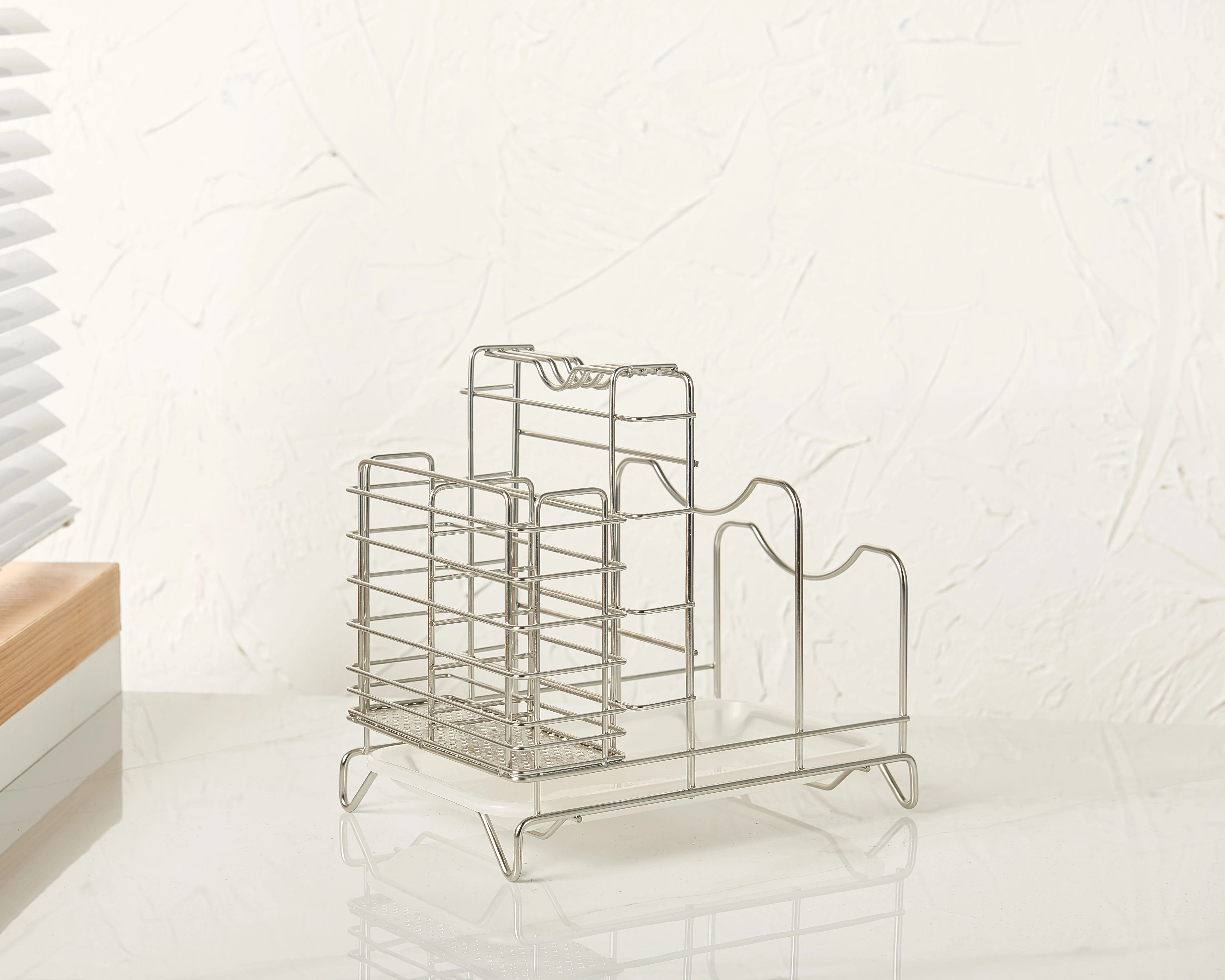 Kitchen Accessories storage sink caddy stainless steel