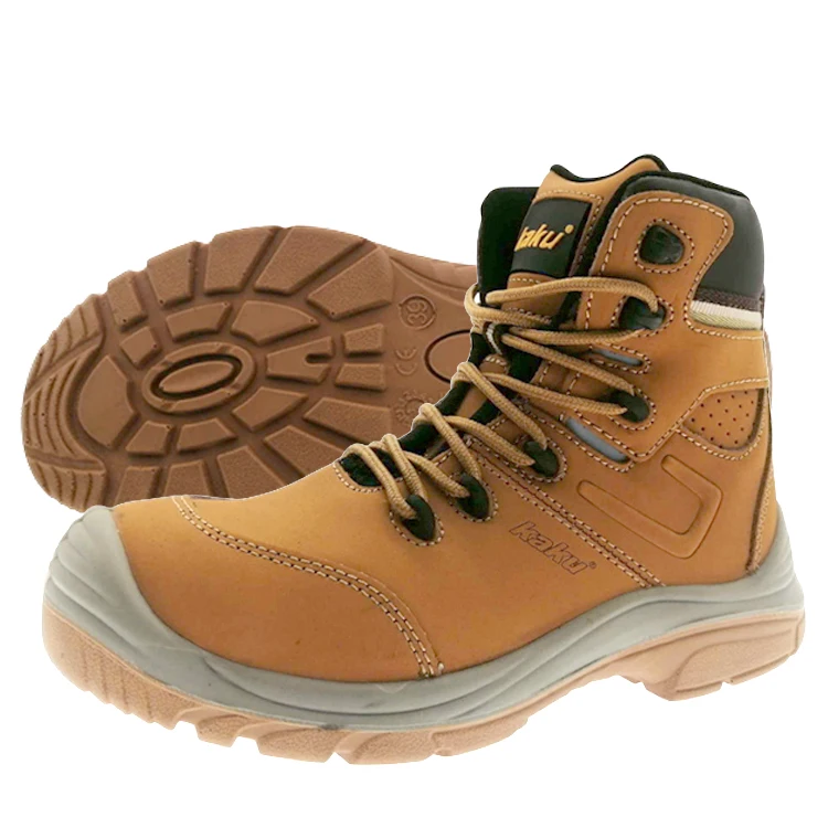 CE certificate S3 construction waterproof leather non-slip With Steel Toe style work men all size Custom boots safety shoes