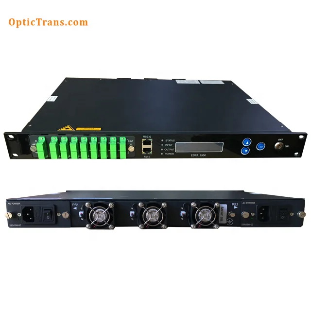 FTTH 1550nm Multi Output Optical Amplifier/High power CATV EYDFA