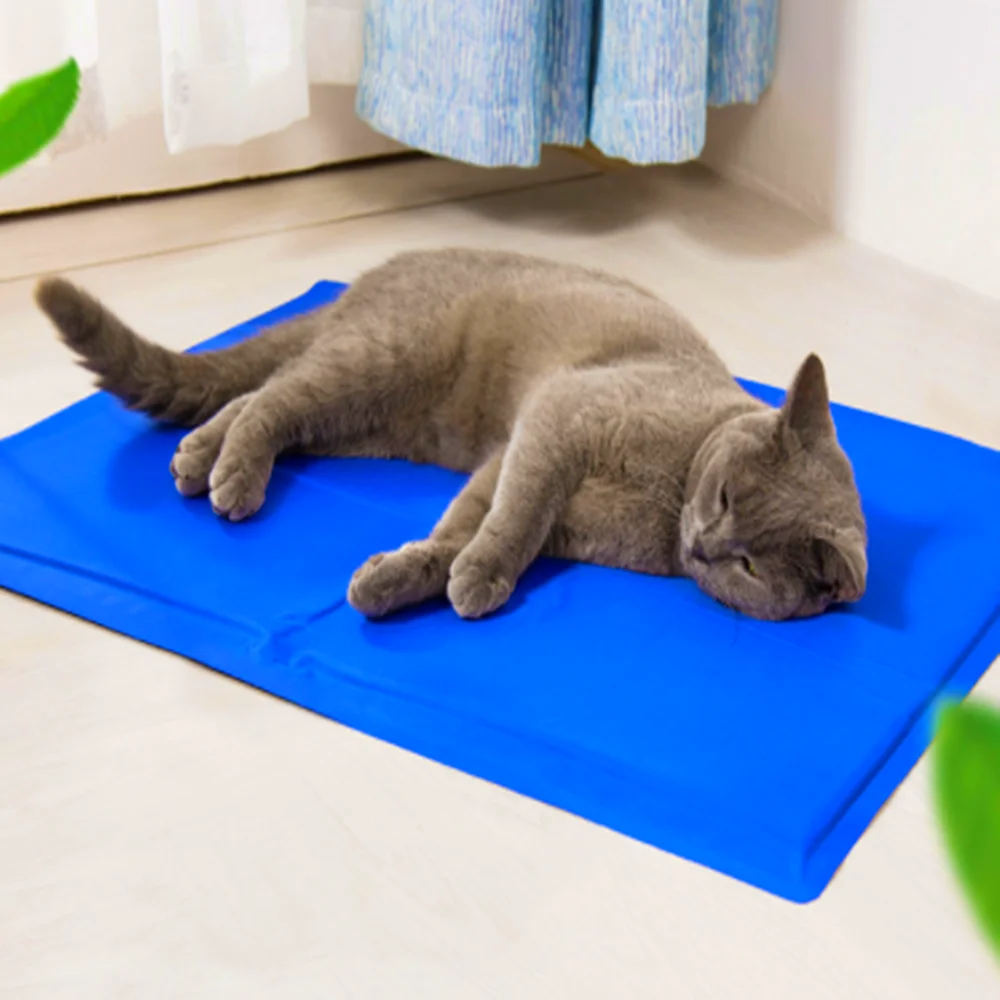 Custom Size Washable Summer Cooling Pet Mat For Dogs Sleeping Blanket Cooling Gel Mat Pet Cooling Mat