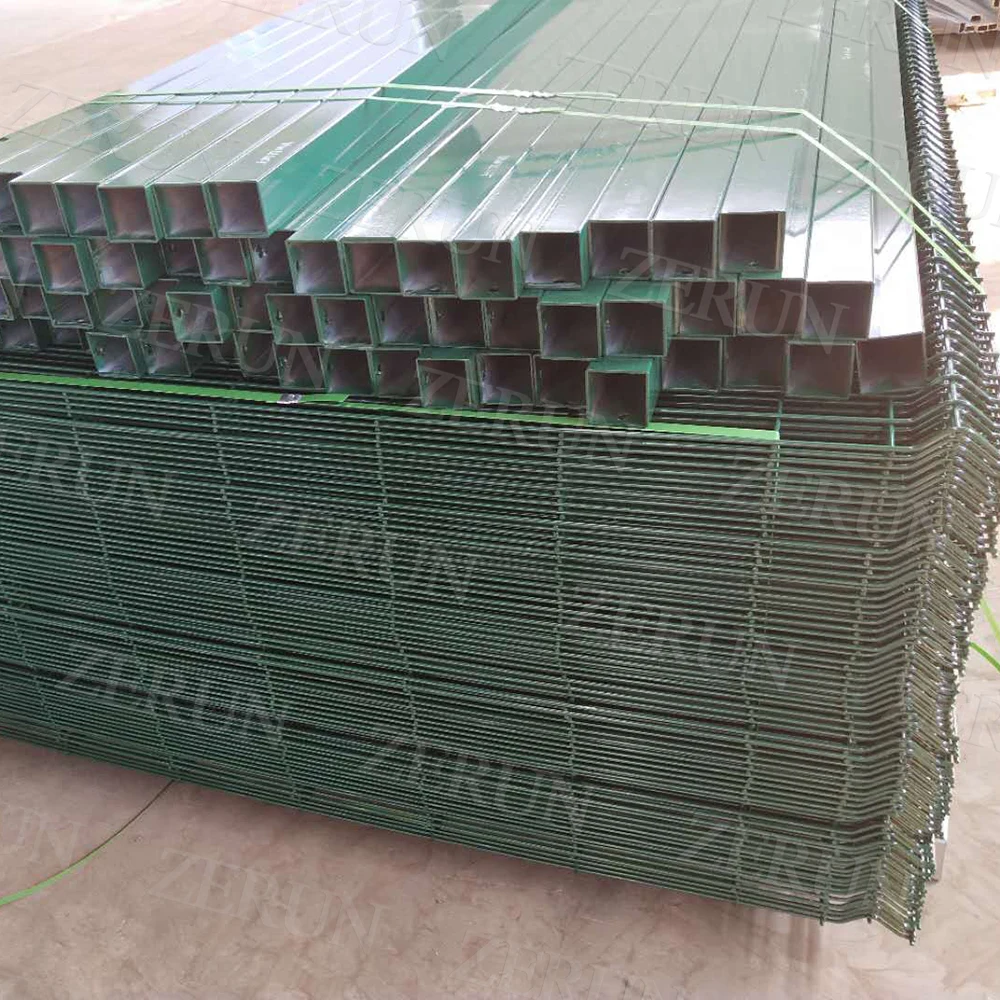 fence wire panel supplier / boundary wall safety wire / 3D Welded Mesh Fence