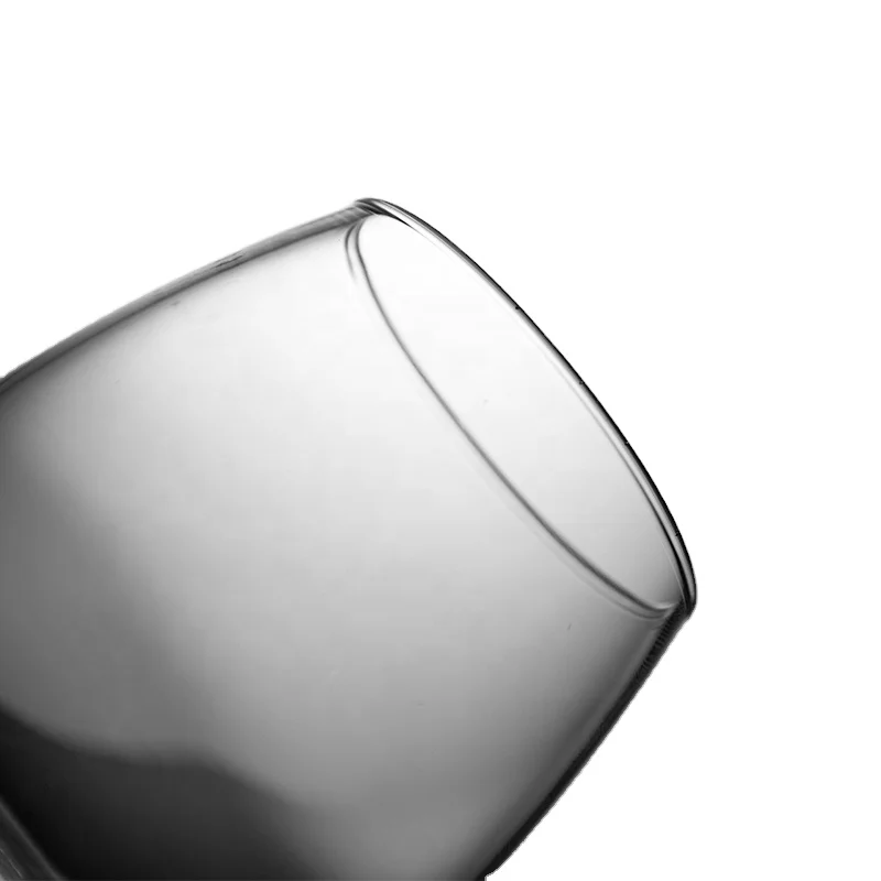 Custom Transparent Crystal Glass Cup round Shape Whiskey Vodka Liquor Drinking Cups