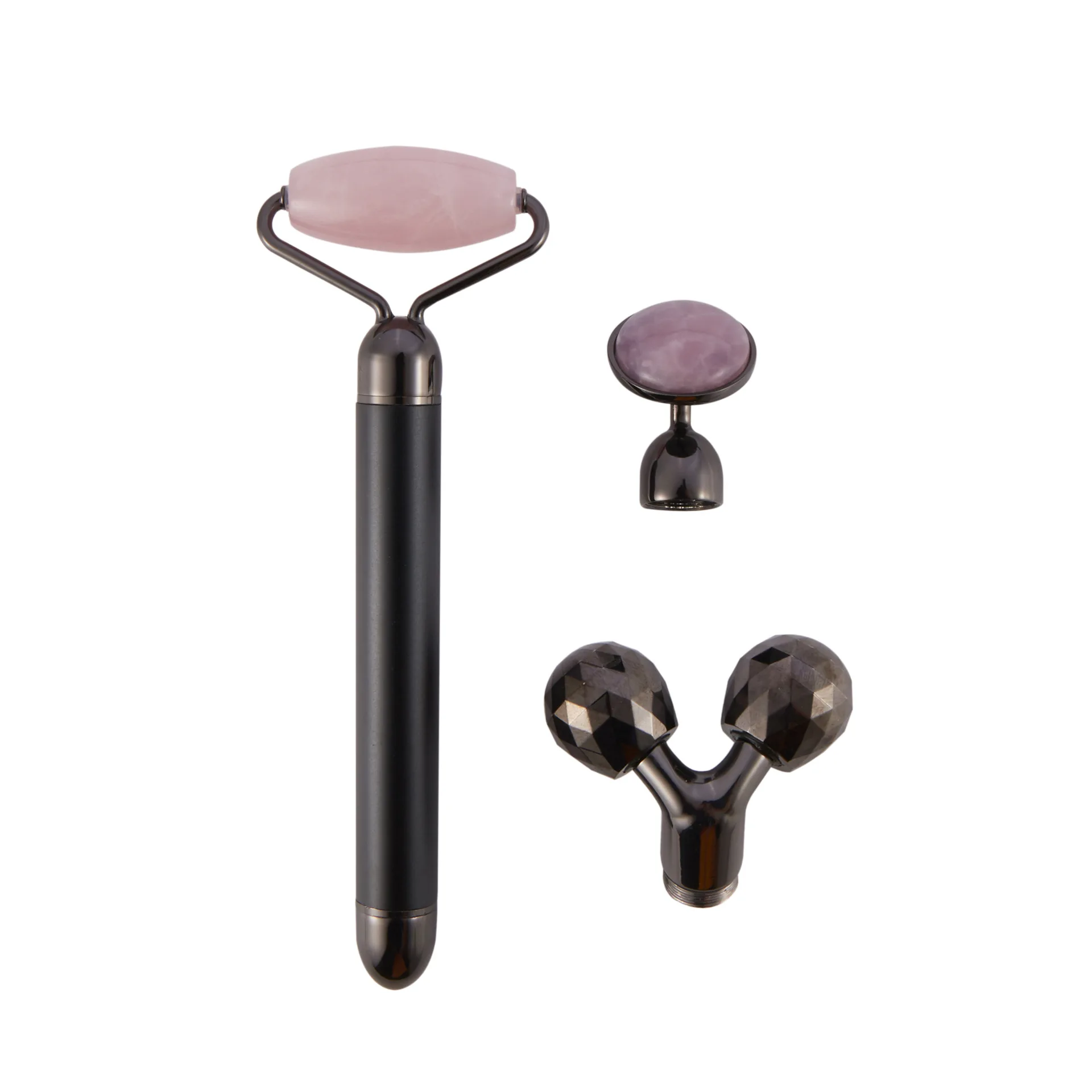 S.W Beauty 3-в-1 Электрический нефритовый ролик 3D роликовый для лица и массажер