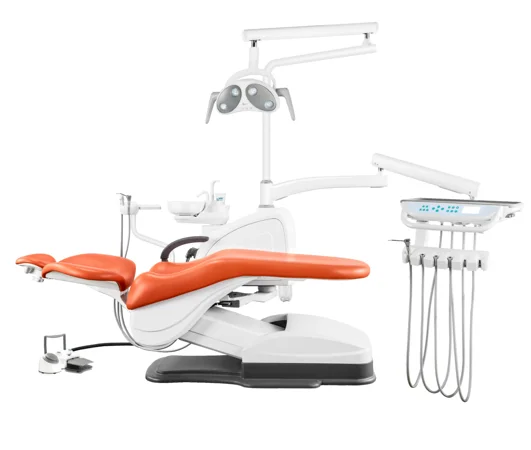 Detes beautiful and durable TS-6830 Standard dental chair dental unit injection molding plastic part reliable and durable