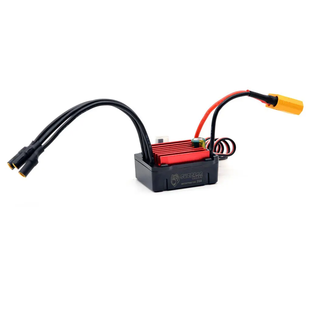 Surpass Hobby KK 25A 35A 45A 60A 80A 120A 150A waterproof ESC Red & Black for remote control boat rc drift boat brushless motor