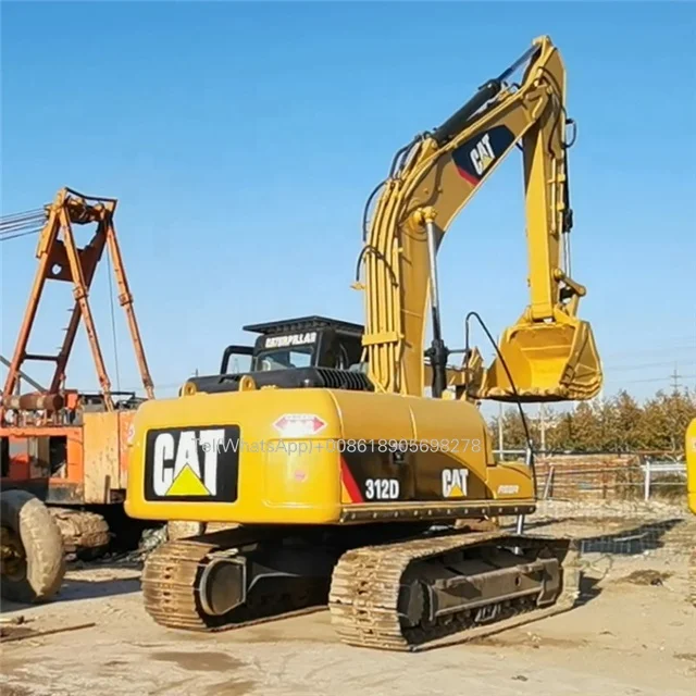 CAT 312 D Caterpillar Used Excavator Crawler Excavator Second Hand Japan Engine CAT 312D