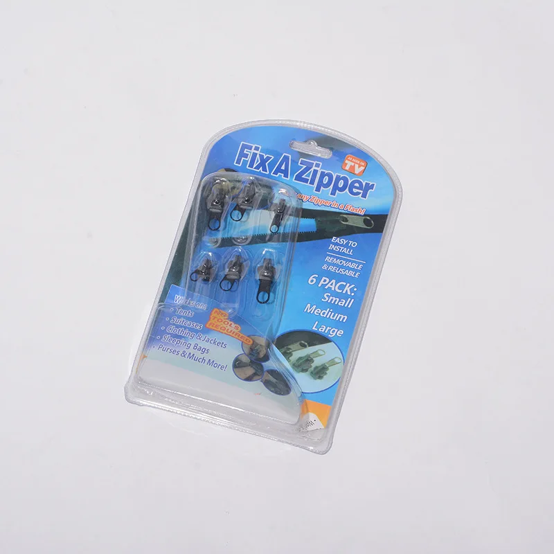 The new zip pulls multifunctional golden metal zipper puller 6-piece set