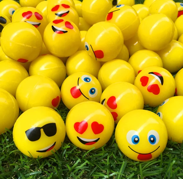 Diameter 3cm bouncing ball small mini toys for vending machine ladybug bouncy ball