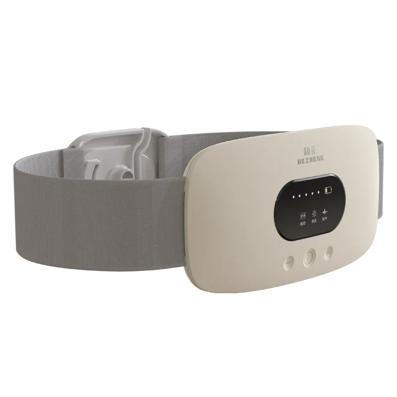 HEZHENG: Electric Vibration Slimming Belt. Abdomen Stimulator, Waist Trainer, Massager for Weight Loss & Fat Burning