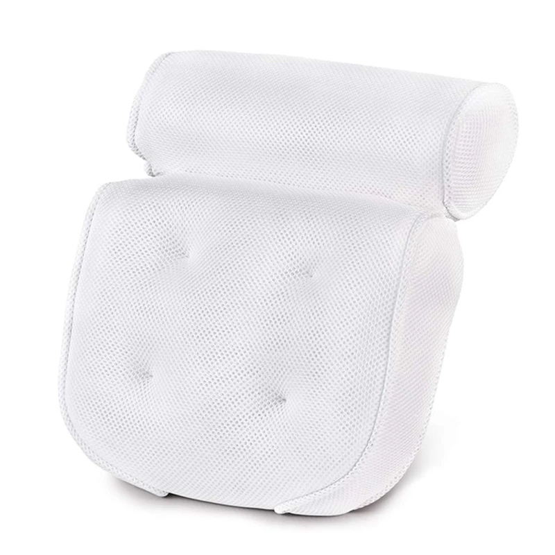 Factory directly washable massage waterproof 3d bath pillow
