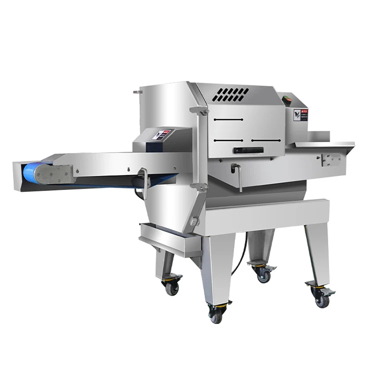 Commercial Chicken Breast Slicing Machine/ Full Automatic Beef Meat Slicer Machine/ Fruit Vegetable Meat Slicing Machine