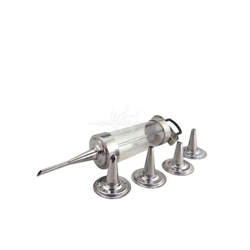 Cake Decorating Syringe Plunger Dessert Cream Pastry tips Gun/Kit Baking Tools Puff Decorating Mouth