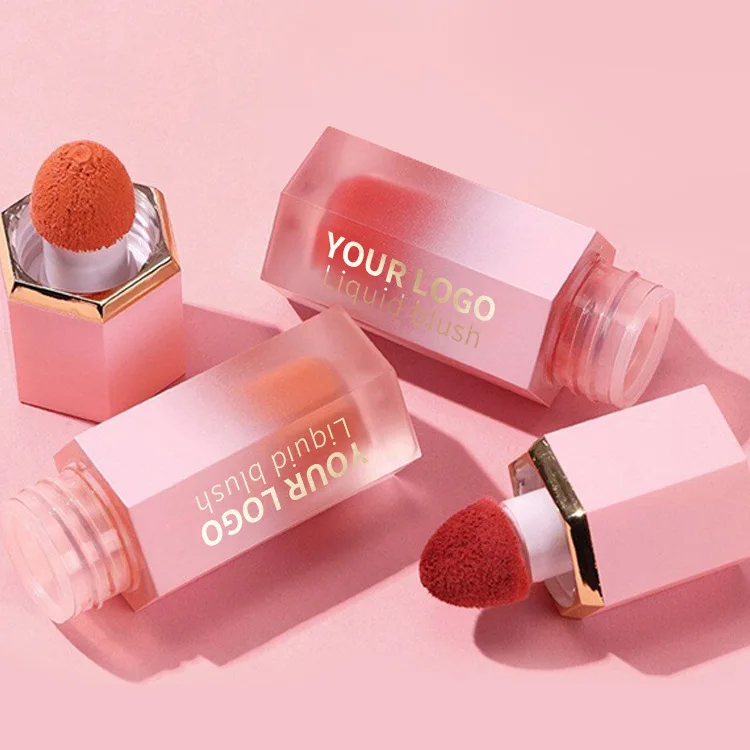 Wholesale Custom  Private Label Face Makeup Waterproof Long  rare beauty red color bloom artistasy magic liquid cream blush