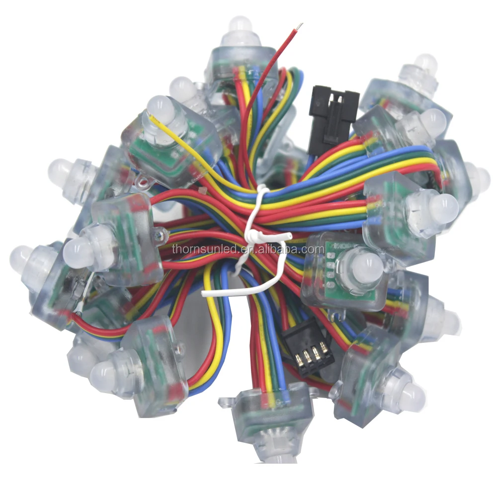 
SM16716/1903/2811/6803 digital flat led pixel 5v ip65 led pixel light 