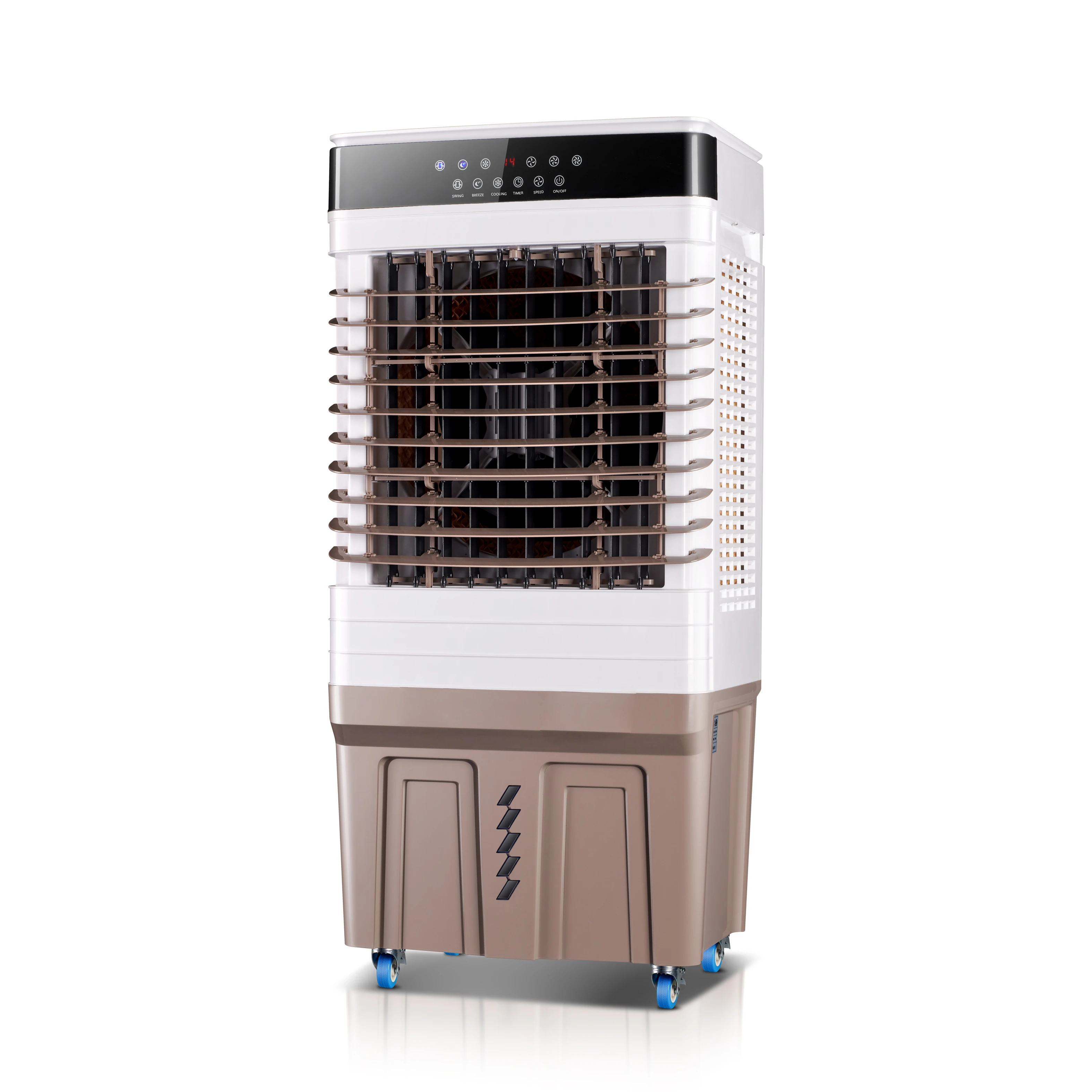 150W 60L hot sales evaporative climate cooling two stage air cooler for outdoor
