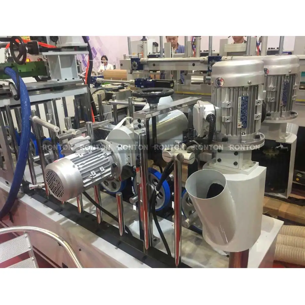 Машина для обмотки профилей из ПВХ для панелей и мебели