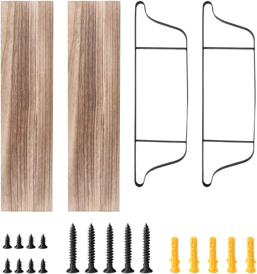 High Quality Durable Metal Wall Mounted Rack Display Shelves for Organizing and Showcasing Items for Home Office and Retail Use