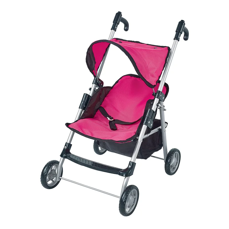 Top Sell Girl Toy Baby Doll Stroller With EN71 Baby Doll Pram Lovely Baby Doll Stroller Toys