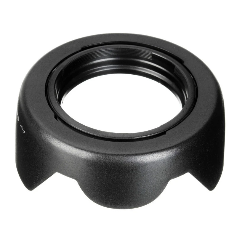 Hot ES-62II Lens Hood for Canon EOS EF 50mm f/1.8 II Lens Cover Twist Lock Camera 50-1.8II Mount Front Photography Accessory