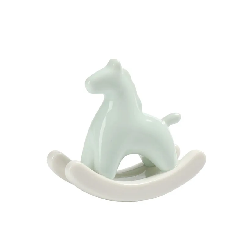 Fast Shipping Creative Craft Ceramic Frog Figurine Decor Porcelain Home Decorative Ornaments