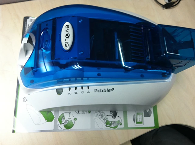 Pvc Card Printer Evolis Pebble4 Use for ID Plastic ABS PVC